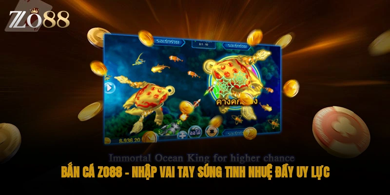 Bắn cá Zo88 nhập vai tay súng tinh nhuệ đầy uy lực